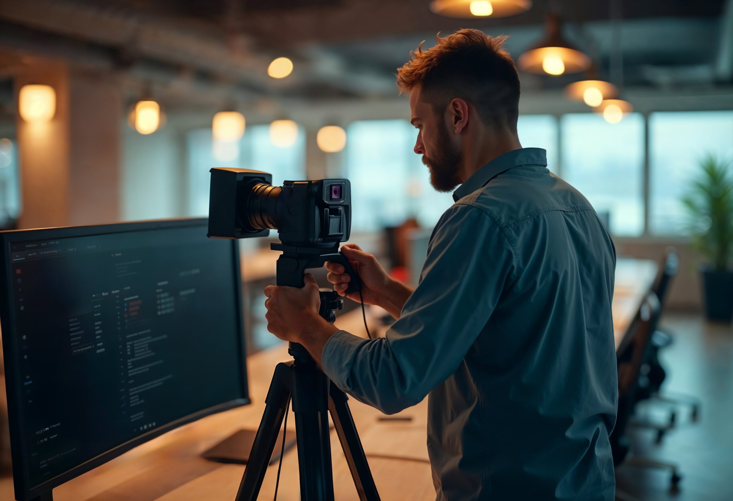 Professionelle Videoproduktion von Neo Creation für Unternehmen: Wachstums- und Engagement-Strategie.